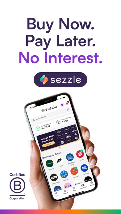 Sezzle - Buy Now, Pay Later Screenshot
