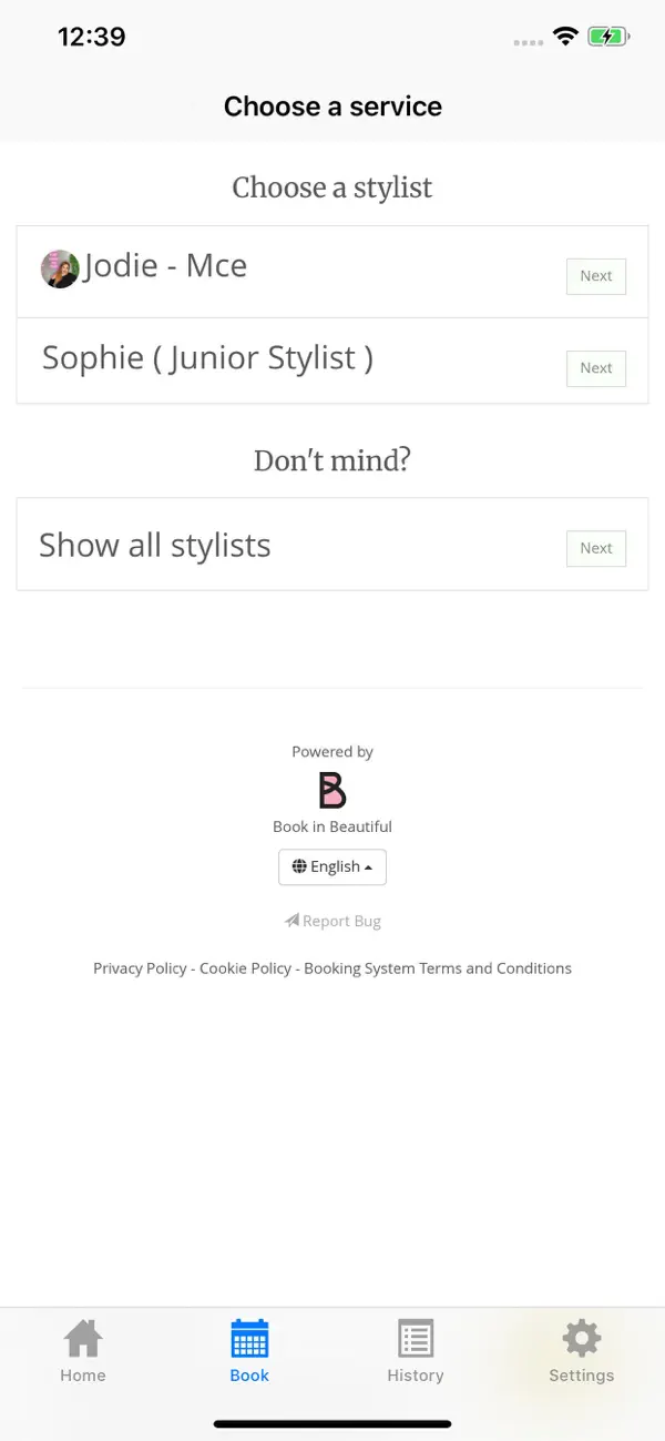 Screenshot #2 pour Alchemy Hairdressing
