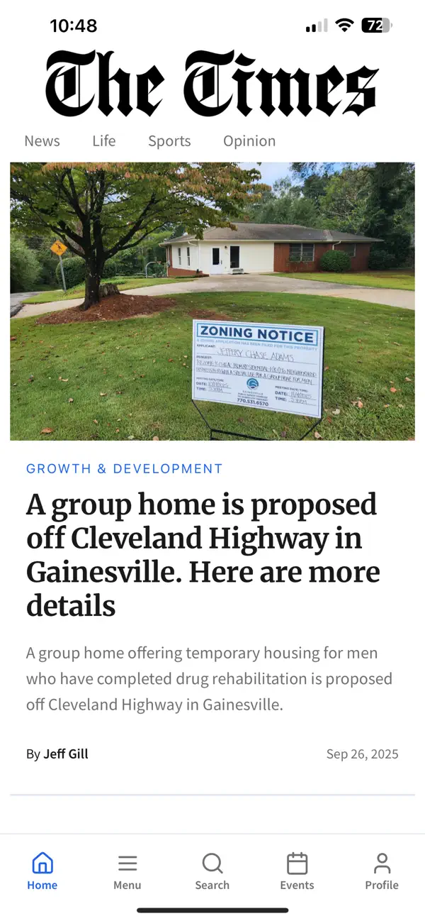 Screenshot #2 pour Gainesville Times