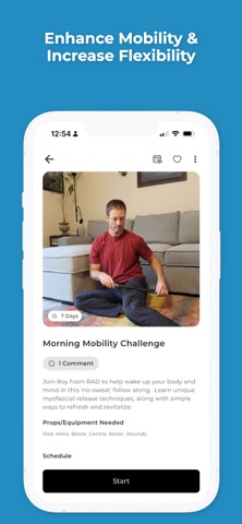 RAD Mobility & Recovery App iPhone screenshot