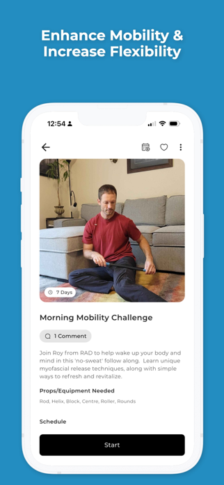 RAD Mobility & Recovery App Screenshot 4 of 5