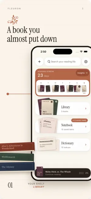 Fleuron — Reader screenshot 1