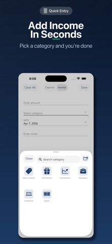 The MoneyTracker Screenshot 3 of 4