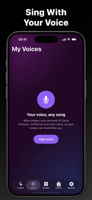 Mina: AI Song Generator screenshot 4