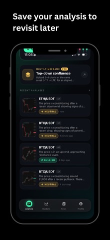 Chart AI iPhone screenshot