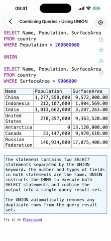 SQL Recipes Screenshot 9 of 10