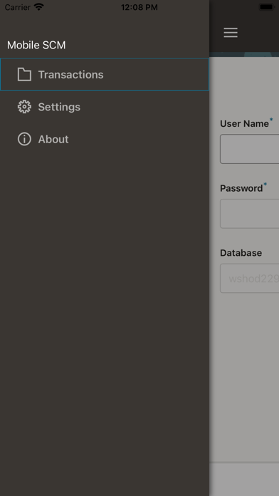 Oracle Mobile SCM for EBS Screenshot