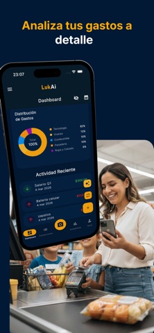 LukAi: Finanzas Personales screenshot