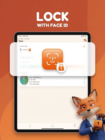 AI Expense Tracker MoneyPot iPad screenshot