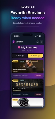 BandPin screenshot