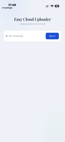 Easy Cloud Uploader screenshot