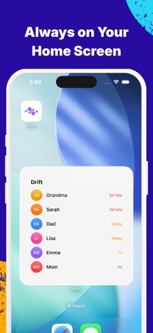 Drift: Relationship Tracker Screenshot 4 of 4