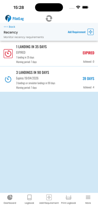 PilotLog Screenshot 9 of 10