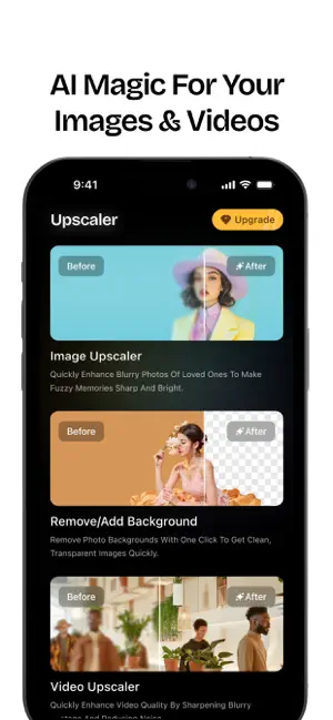 Image Upscaler - AI Upscale screenshot 1