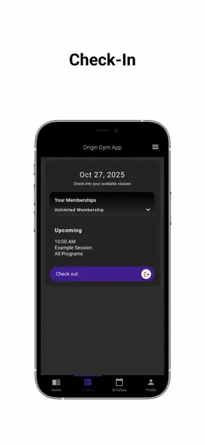 Origin Gym App screenshot 3
