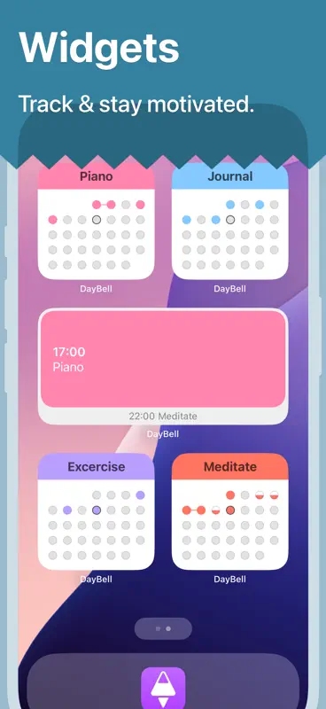 Daily Habit Tracker - DayBell screenshot 3 of 3