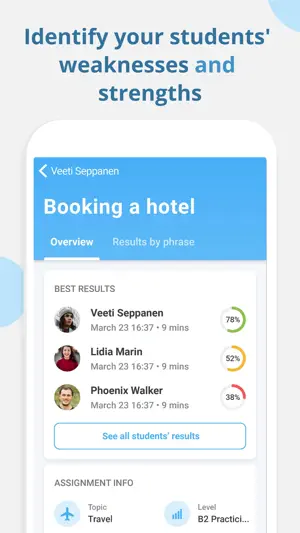 Xeropan Classroom for Teachers screenshot 4