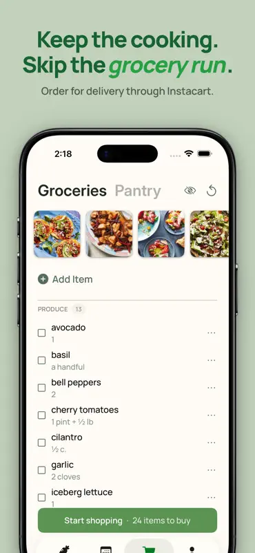 Simmerly: Meal Planner screenshot 8 of 8