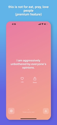 Toxic Affirmations Screenshot 4 of 10