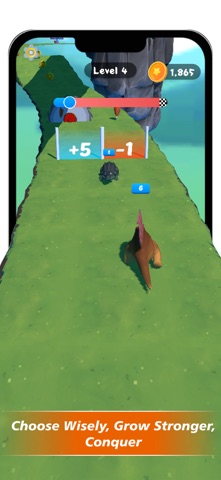 Dino Clash: Escape Run Screenshot 2 of 8