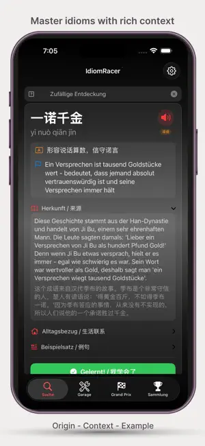 idiomRacer screenshot 2