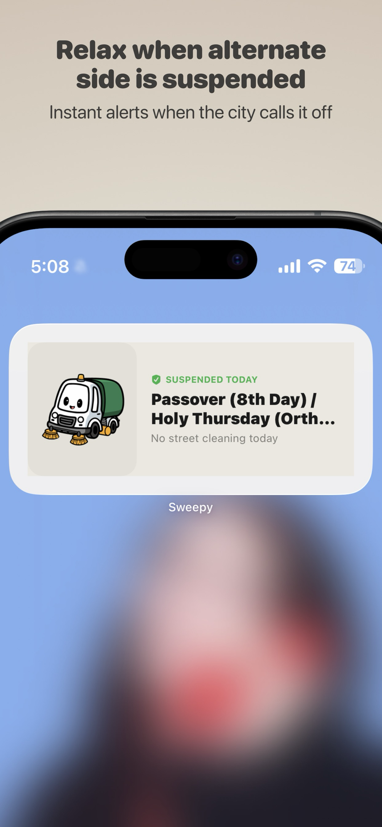 Sweepy: NYC Parking App
