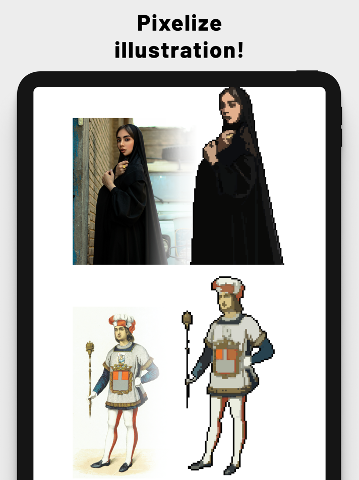 #4. PixelMe: AI Pixel Art Camera (iOS) 由: Kazuya Saito
