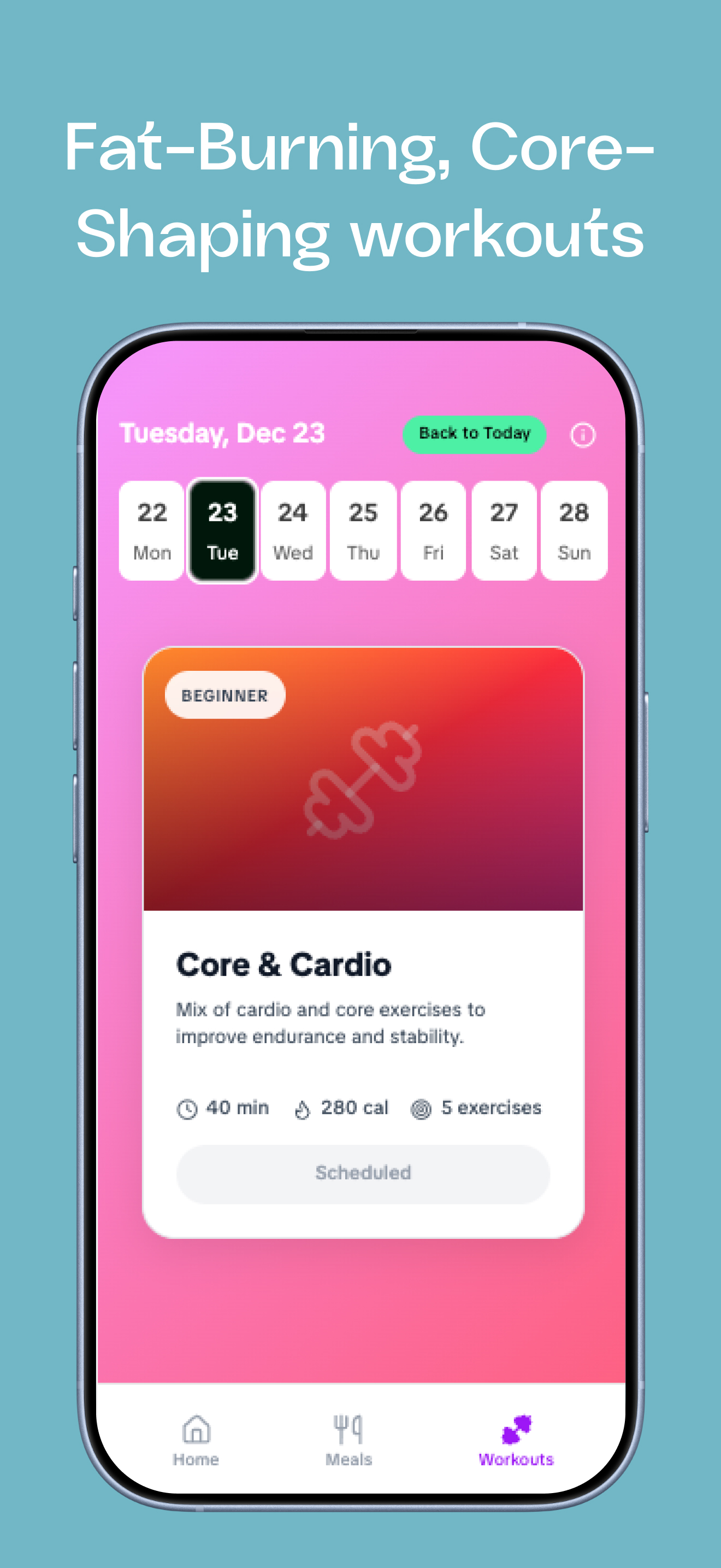 Summerbod: Fitness & Nutrition screenshot 4