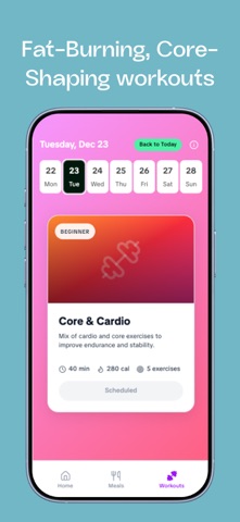 Summerbod: Fitness & Nutrition iPhone screenshot