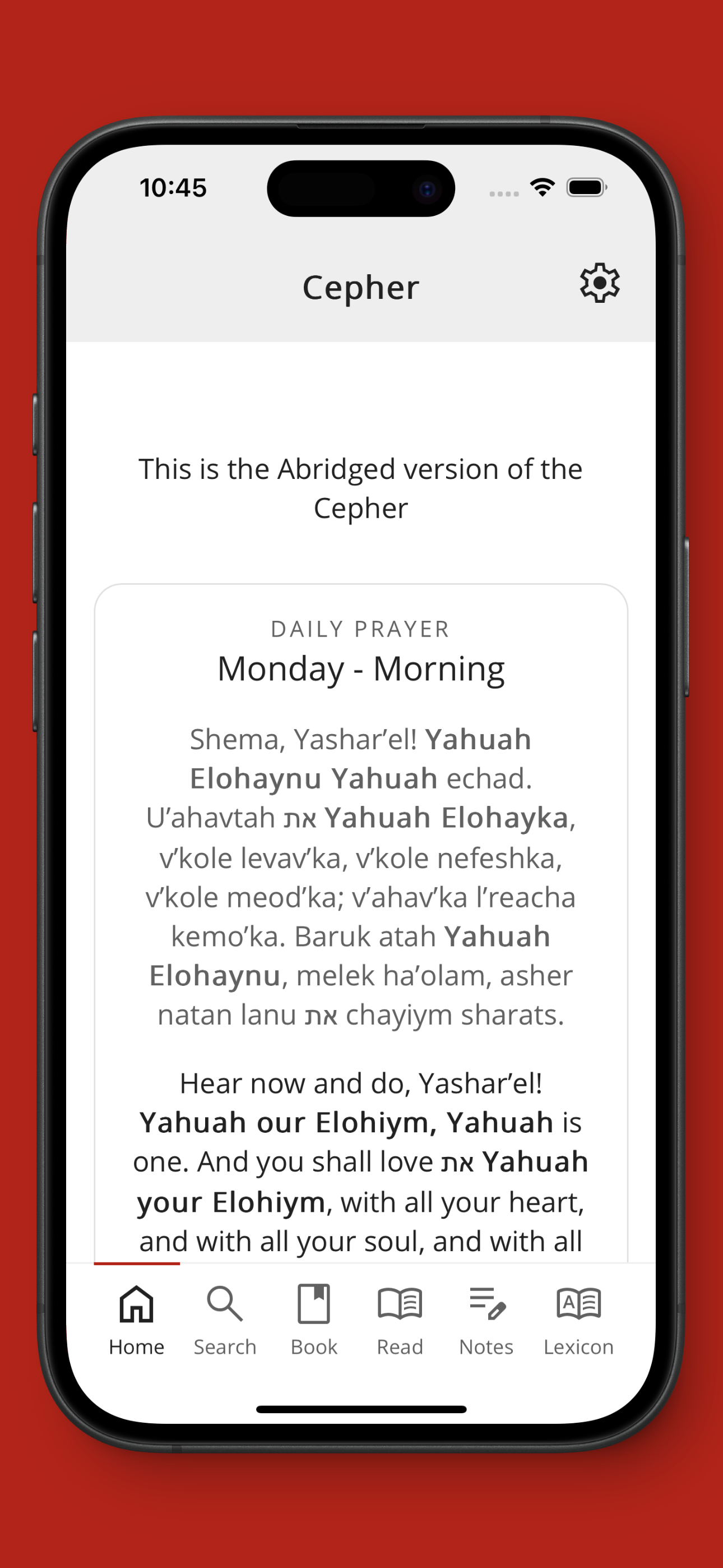 CEPHER Abridged Edition