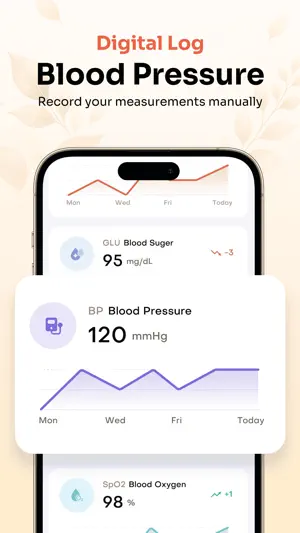 PulsePro:heart&blood monitor screenshot 2