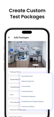 HealthSkye Laboratory screenshot