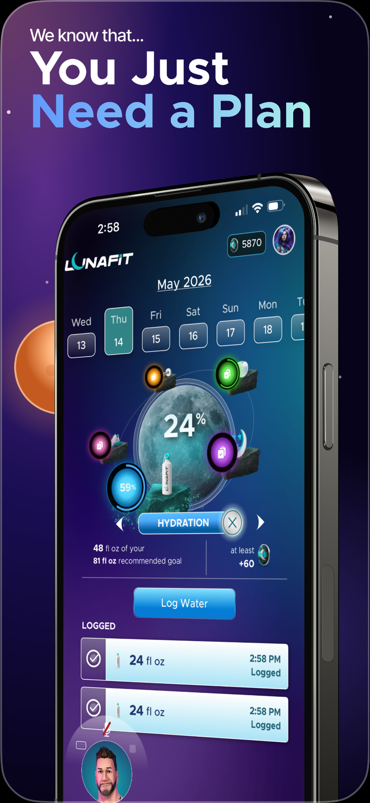 LunaFit: Fitness For Real Life screenshot 3