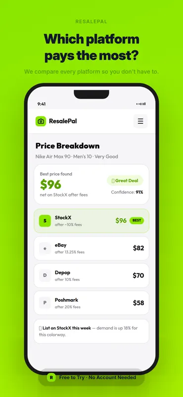 ResalePal - Resale Scanner screenshot 2 of 5