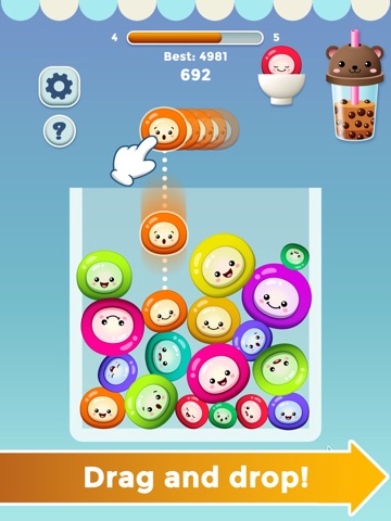 Boba Tea Merge iPad screenshot