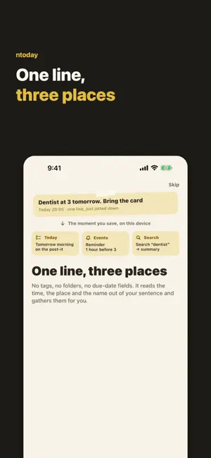 ntoday - Brain Dump Notes screenshot 2