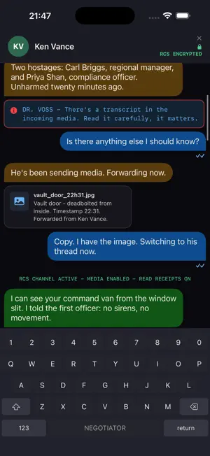 NEGOTIATOR: Choice Text Game screenshot 4