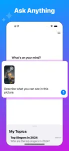 Ask AI & Chat by Topics screenshot #2 for iPhone