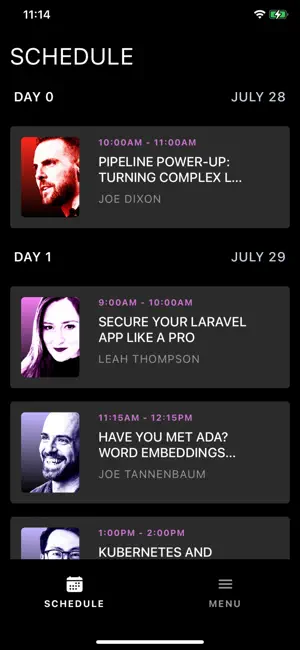LARACON screenshot 2