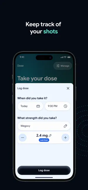 Weight Easy: GLP-1 Tracker screenshot 3