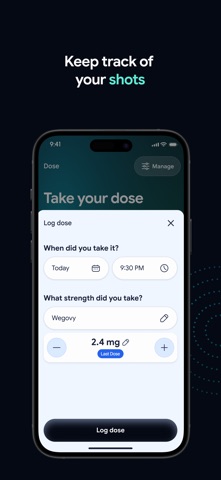 Weight Easy: GLP-1 Tracker Screenshot 3 of 8