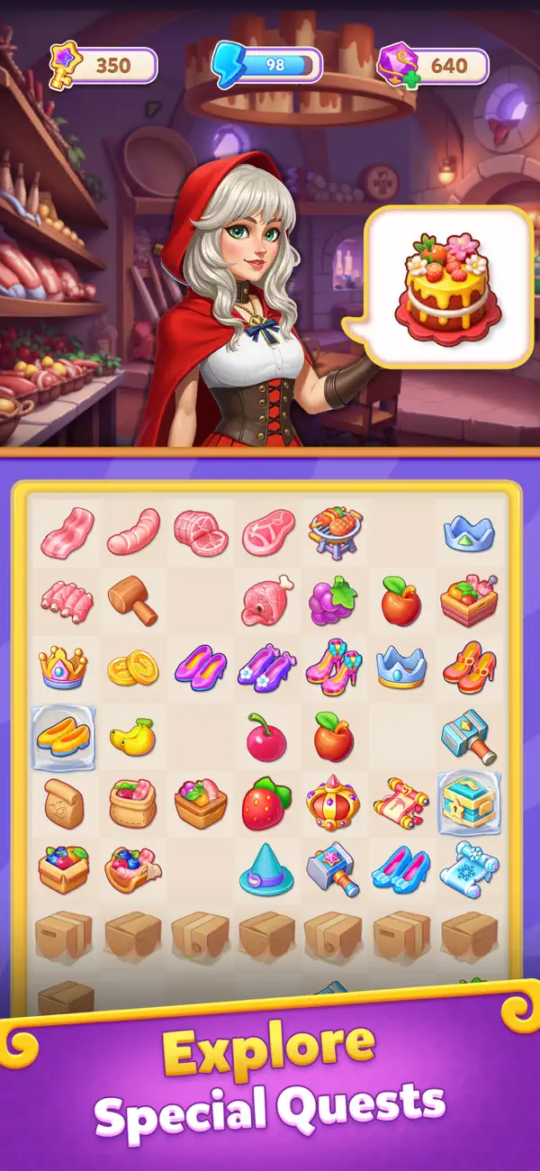 #4. Once Upon A Merge (iOS) Podle: GamesTown