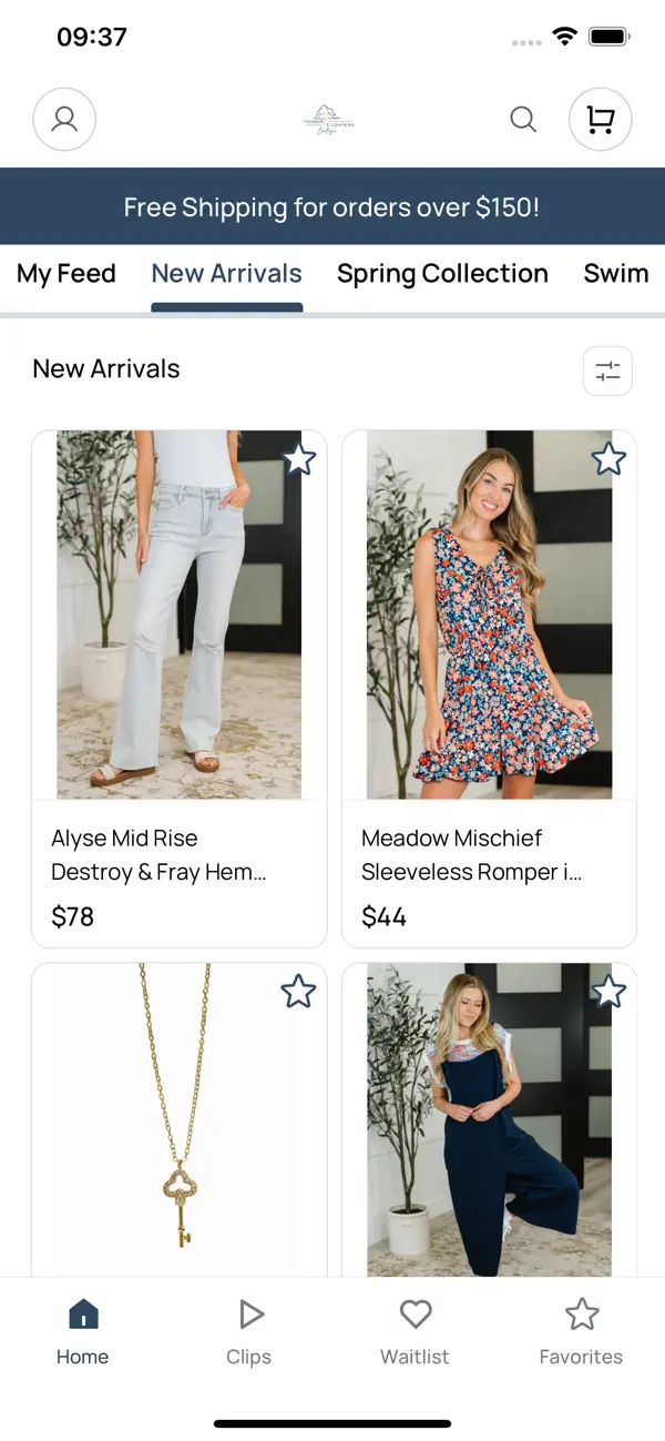 Screenshot #1 pour Thunder and Lightning Boutique