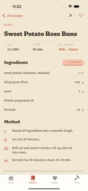 Baby Food Cookbook screenshot 3 of 5
