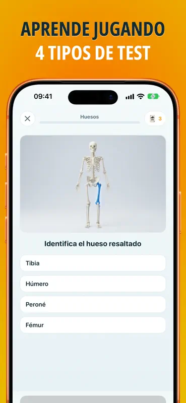 Anatomía: test de anatomía screenshot 6 of 9