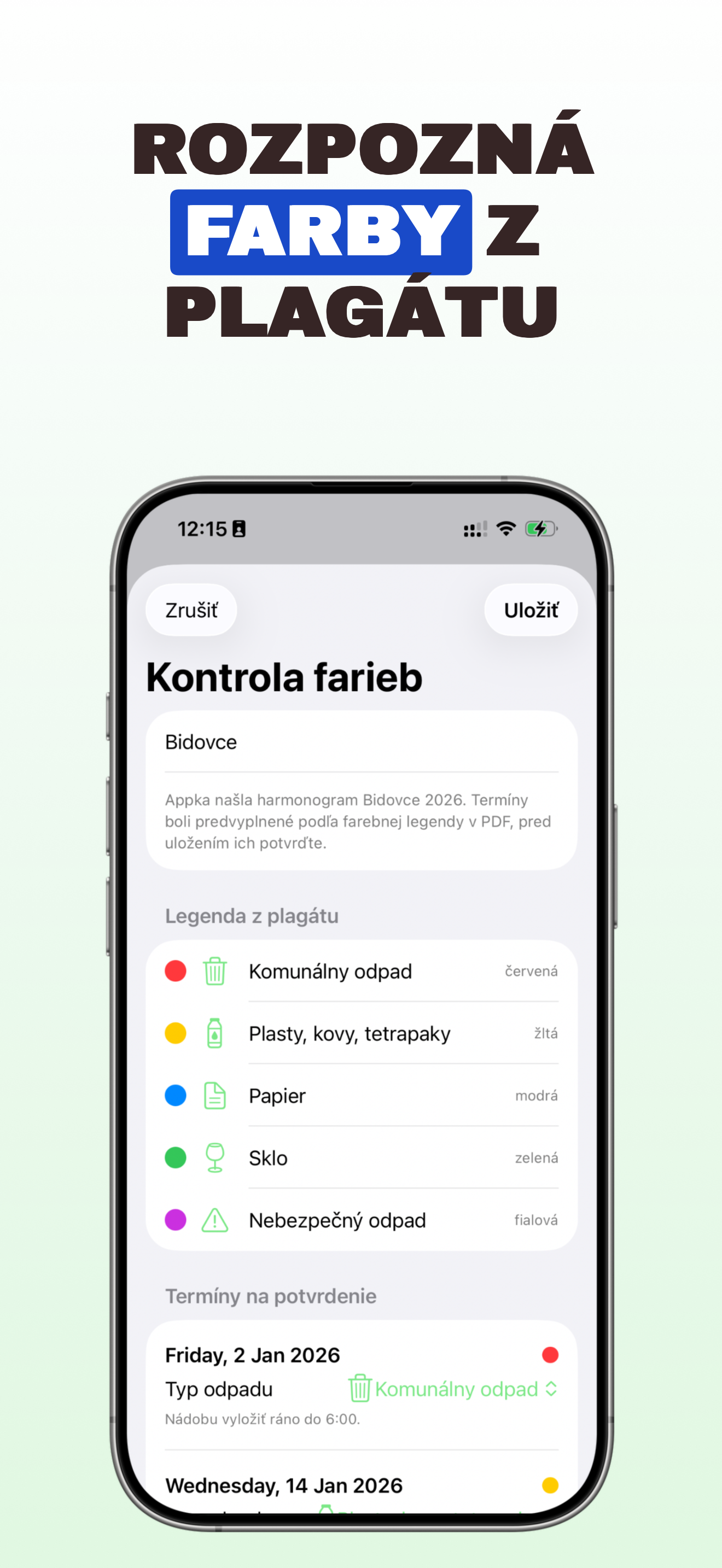 Zbero - Zber Odpadu screenshot 3
