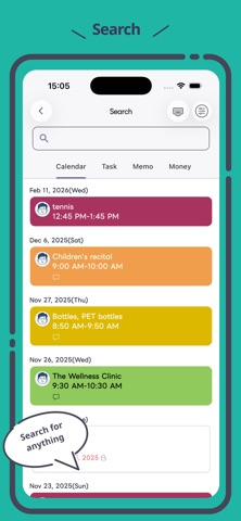 Shared Calendar: FamilyLog Screenshot 6 of 10