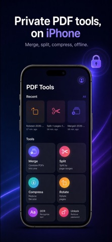 PDF Tools Merge & Compress Screenshot 1 of 4
