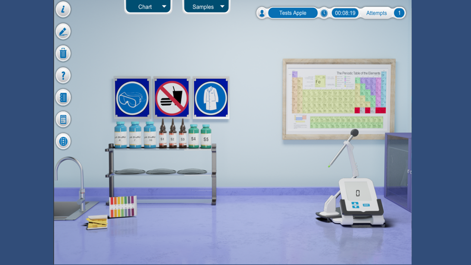 CloudLabs Measuring pH (iOS) Podle: Jiovany Orozco CloudLabs Measuring pH (iOS) Podle: Jiovany Orozco
