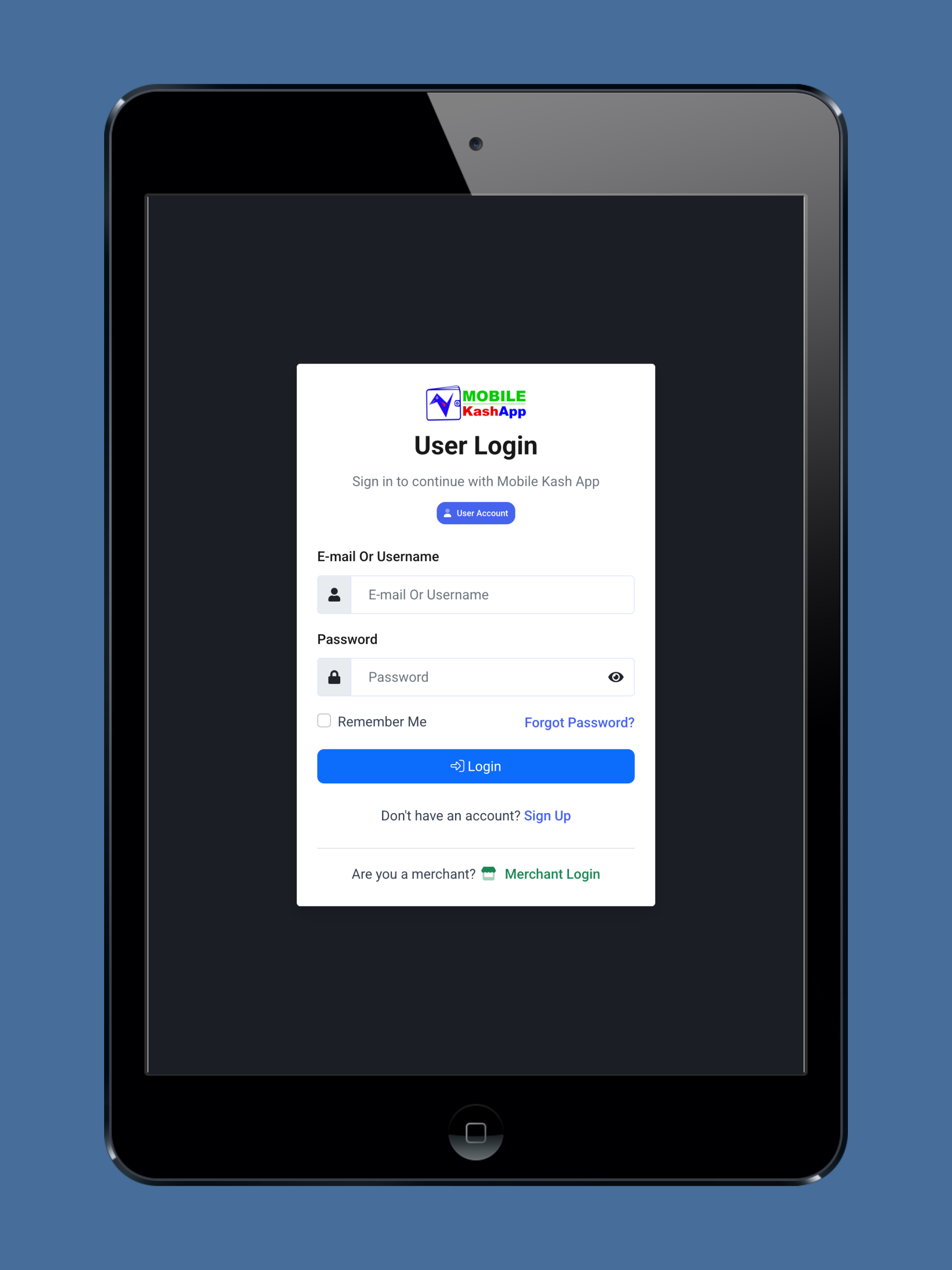 Mobile Kash App